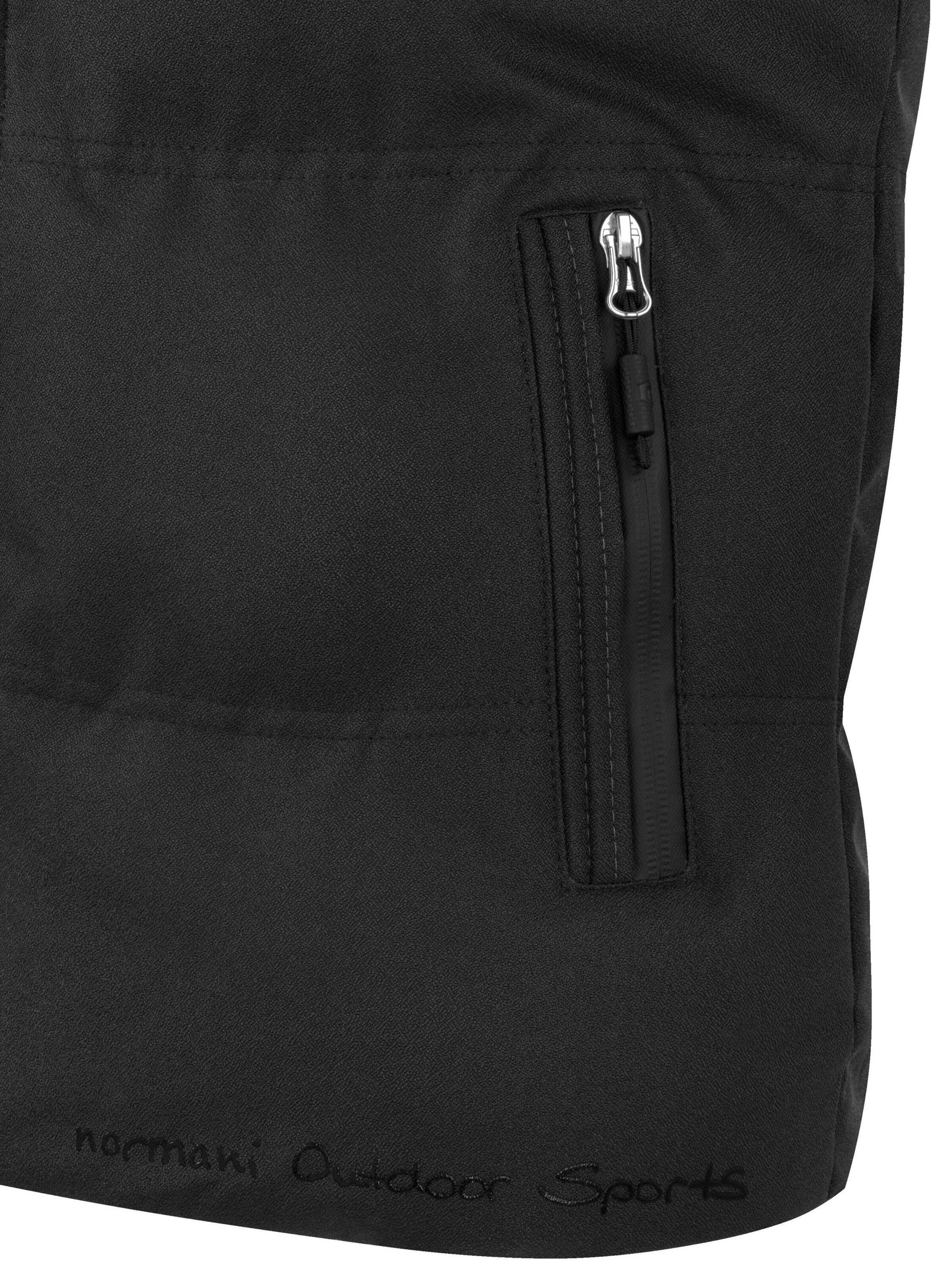 Gilet de sport 'Skien' normani en noir