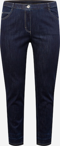 SAMOON Slim fit Jeans in Blue: front