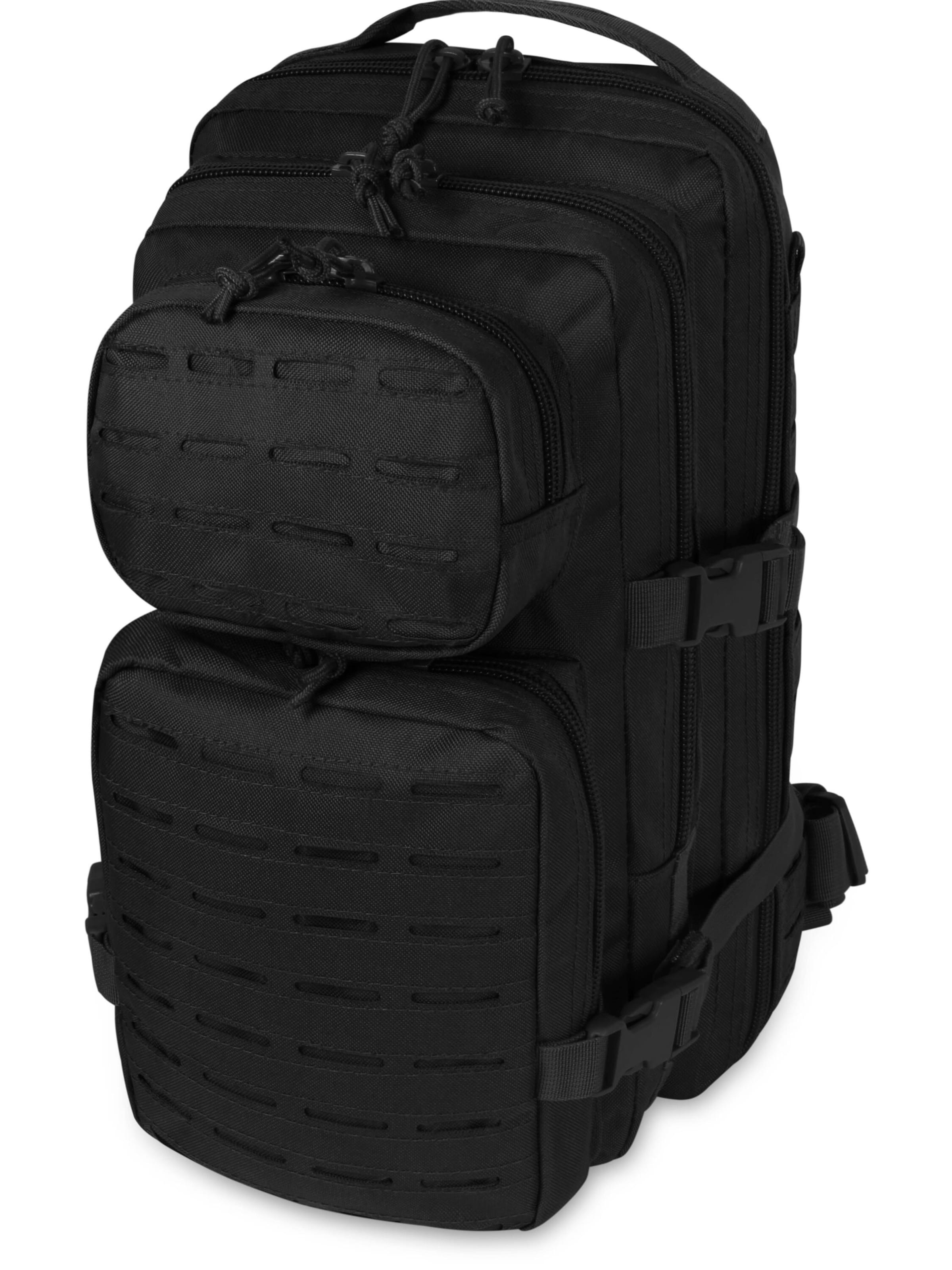 normani Backpack in Black: front