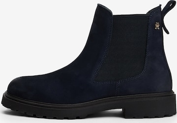 TOMMY HILFIGER Chelsea boots in Blue: front