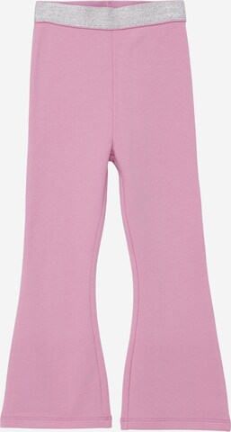 s.Oliver - Acampanado Leggings en rosa: frente