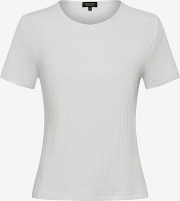 Marie Lund Strickshirt in Blau: Vorderseite