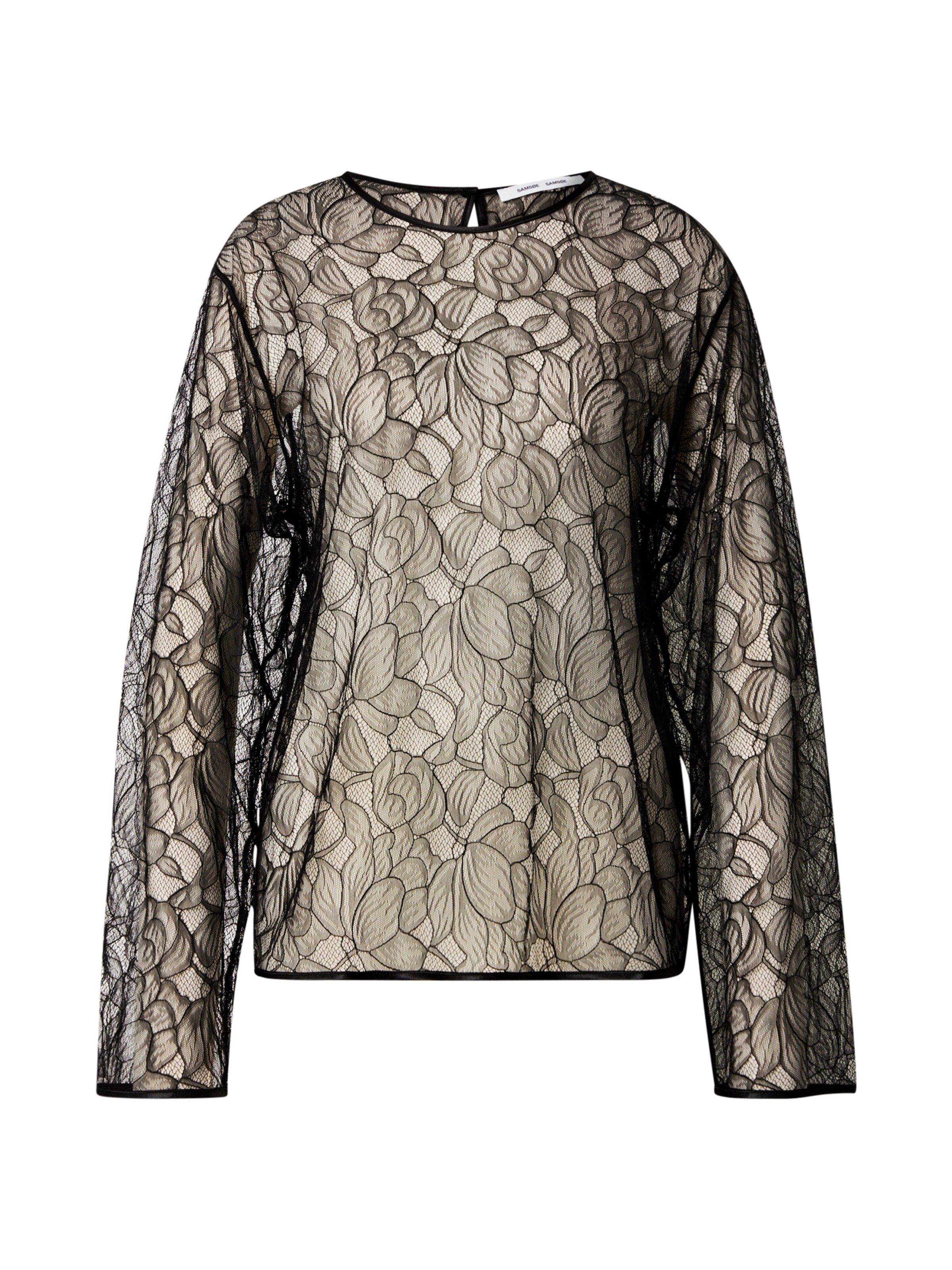 T-shirt 'Sasayla' Samsøe Samsøe en noir : devant