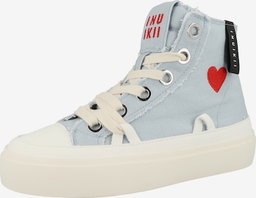 Sneaker alta 'Matilda' di INUIKII in blu: frontale
