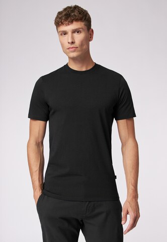 T-Shirt ROY ROBSON en noir : devant