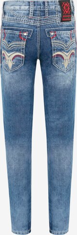 CIPO & BAXX Regular Jeans in Blau