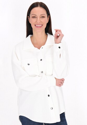 Chemisier usha BLUE LABEL en blanc : devant