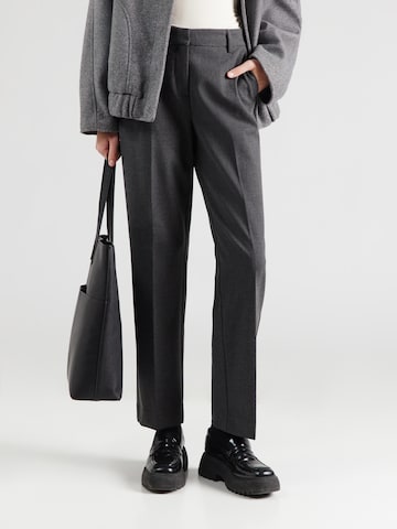 Regular Pantalon à plis 'Hada Henrike' MSCH COPENHAGEN en gris : devant