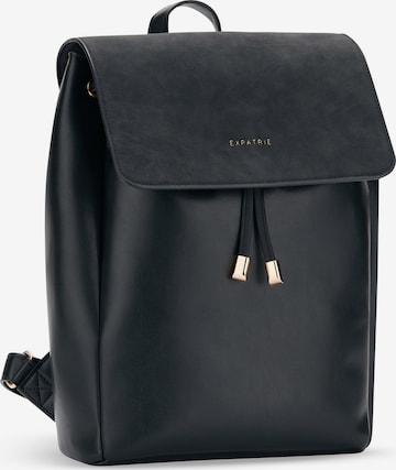Expatrié Backpack 'Estelle' in Black: front