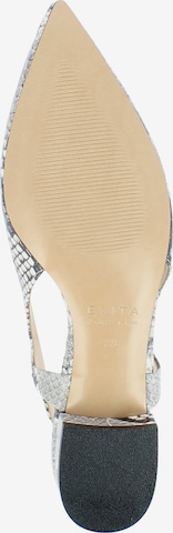 EVITA Damen Sling Pumps FRANCA in Grau