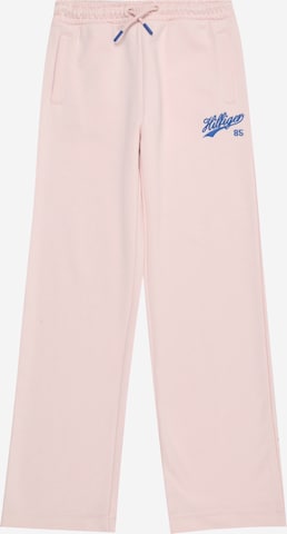 TOMMY HILFIGER Regular Broek in Roze: voorkant