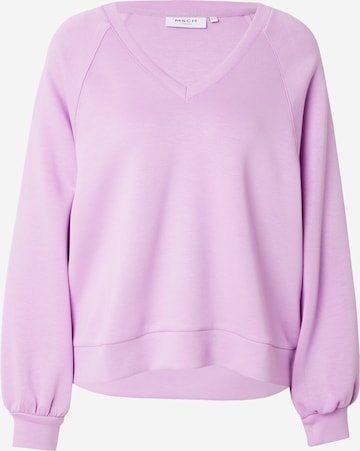 MSCH COPENHAGEN Sweatshirt 'Nelina' i rosa: framsida
