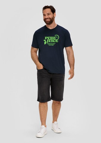 s.Oliver T-Shirt in Blau