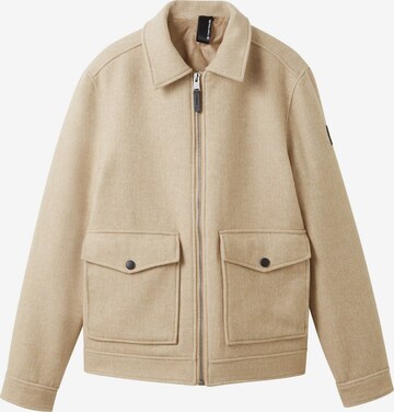 TOM TAILOR Jacke in Beige: predná strana