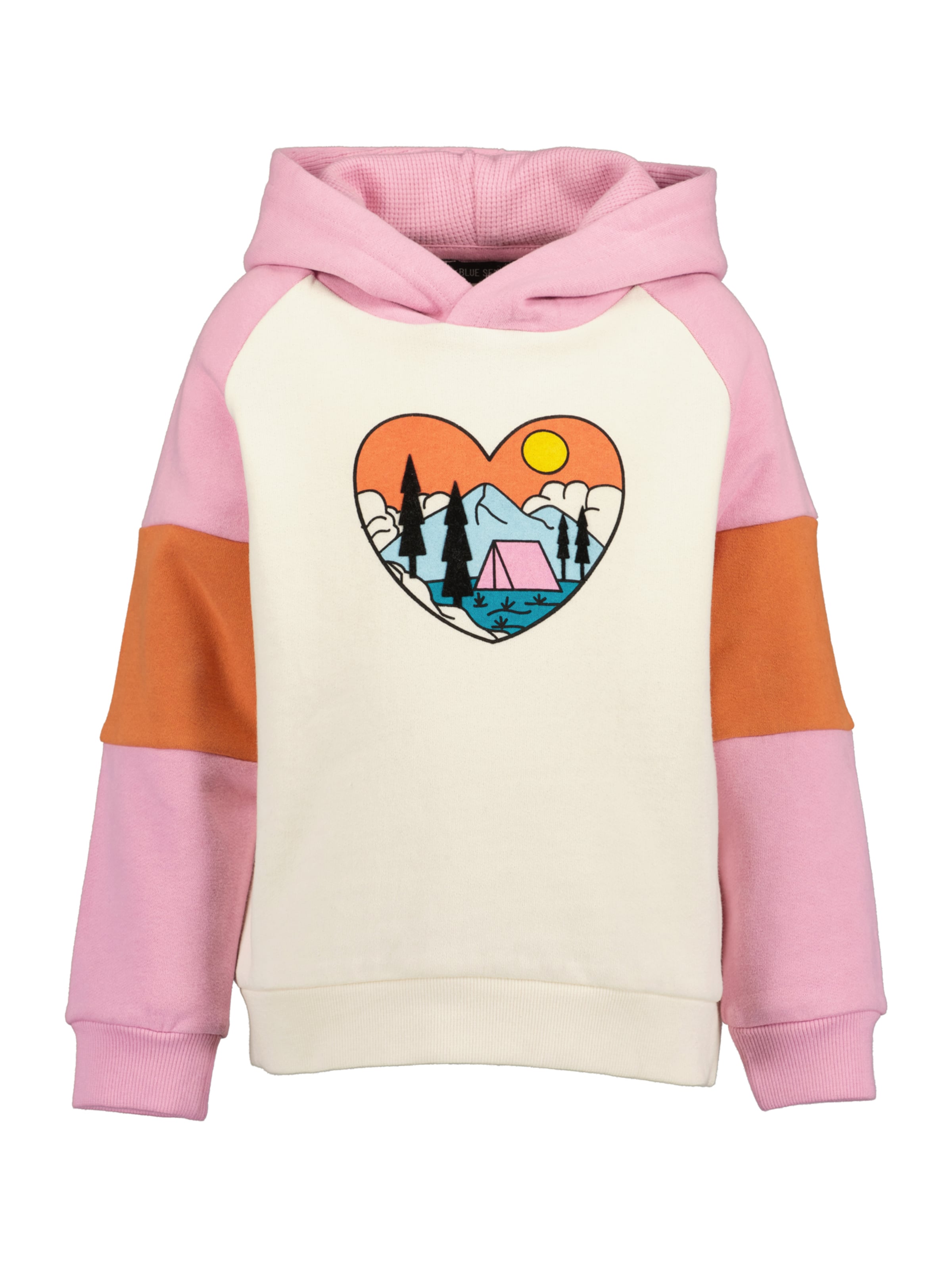 BLUE SEVEN Sweatshirt in White: front