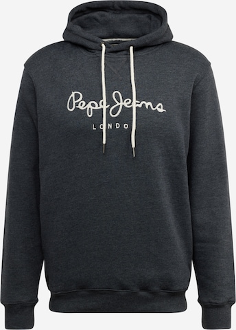 Pepe Jeans Sweatshirt 'NOUVEL' i blå: framsida