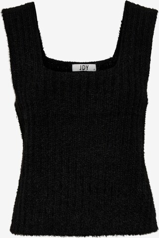 JDY Knitted Top 'Alessi' in Black: front