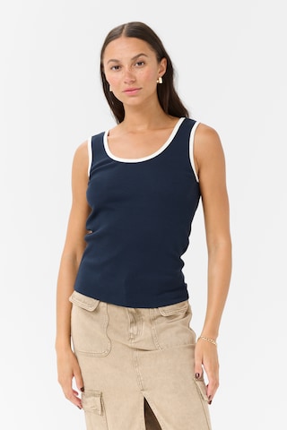 Kaffe Top 'KAcarna' in Blue: front