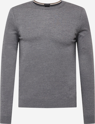 BOSS Black - Jersey 'Leno' en gris: frente