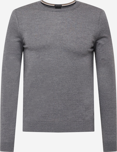 BOSS Sweater 'Leno' in mottled grey, Item view