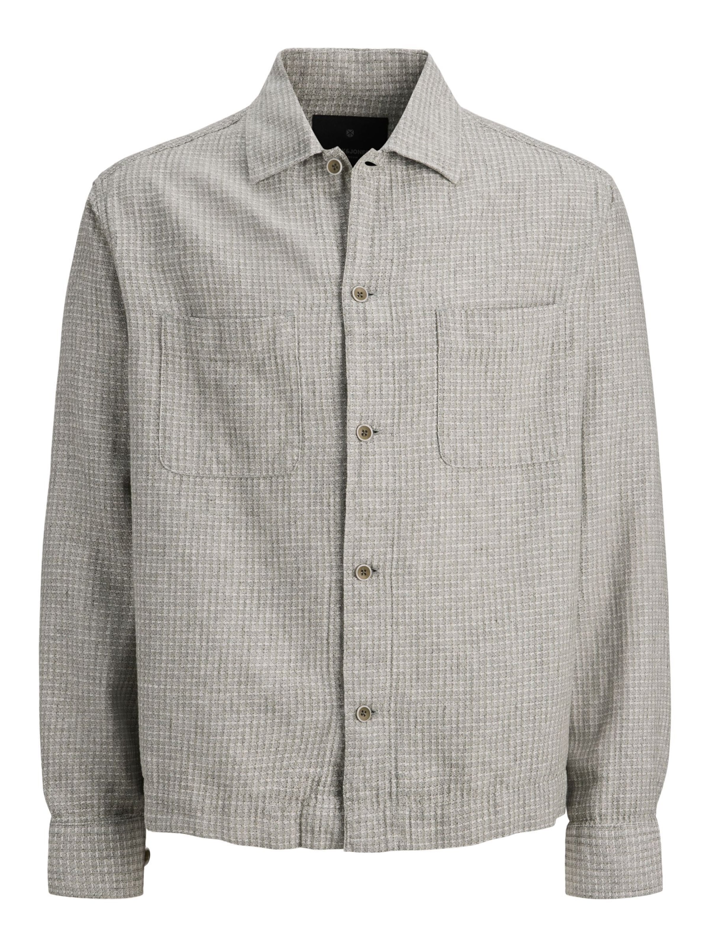 JACK & JONES Comfort Fit Hemd in Grün: Vorderseite