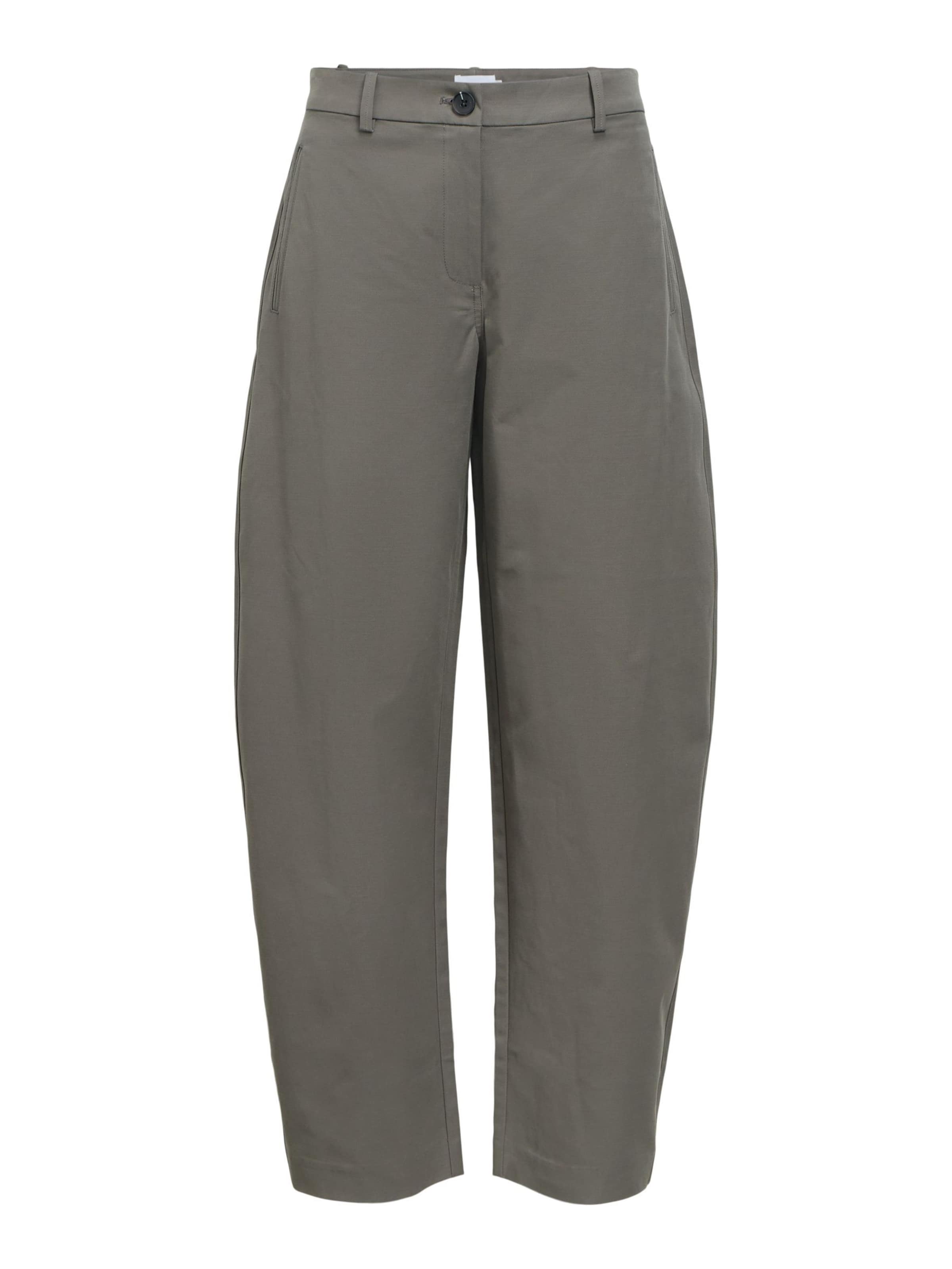 Pantaloni 'OBJMilly' di OBJECT in grigio: frontale