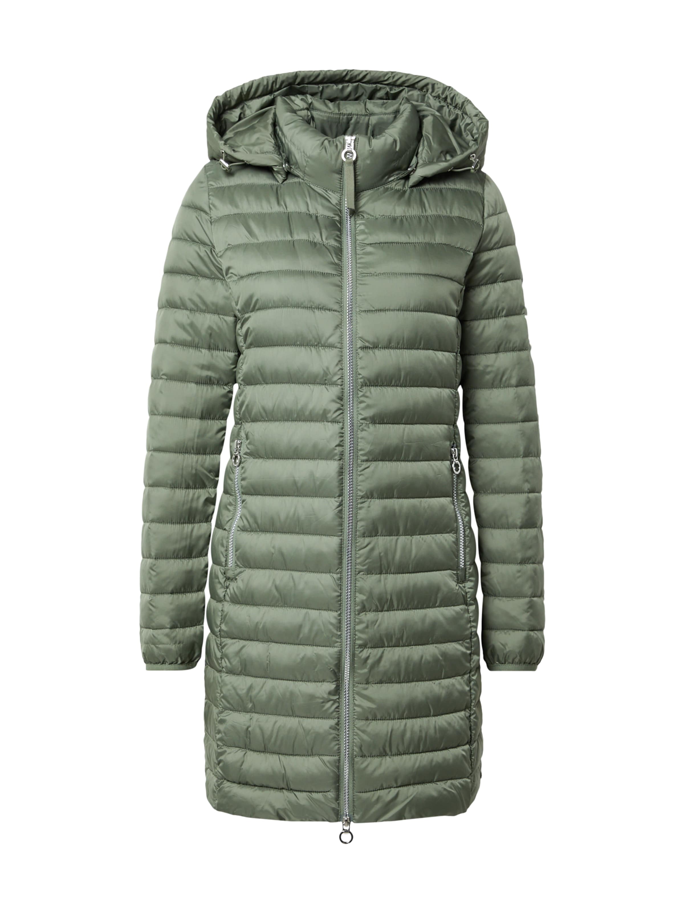 s.Oliver Tussenmantel in Groen: voorkant