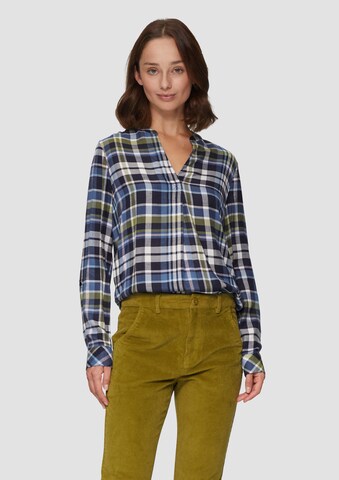 s.Oliver Blouse in Blue: front