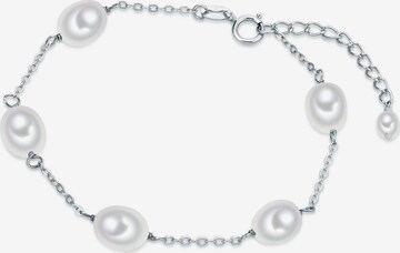 Valero Pearls Bracelet in Silver: front