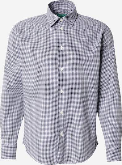 Marškiniai iš UNITED COLORS OF BENETTON, spalva – tamsiai mėlyna / balta, Prekių apžvalga