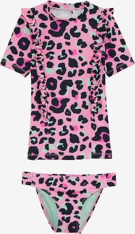 rožinė WE Fashion Maudymosi kostiumėlis: priekis