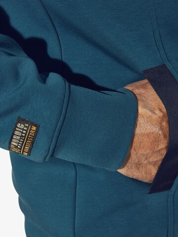 Jan Vanderstorm Sweat jacket 'Halmar' in Green