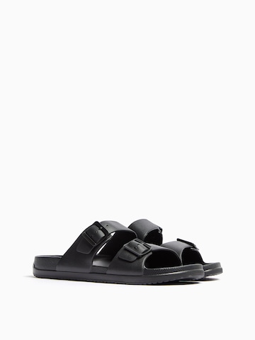 Mule Bershka en noir