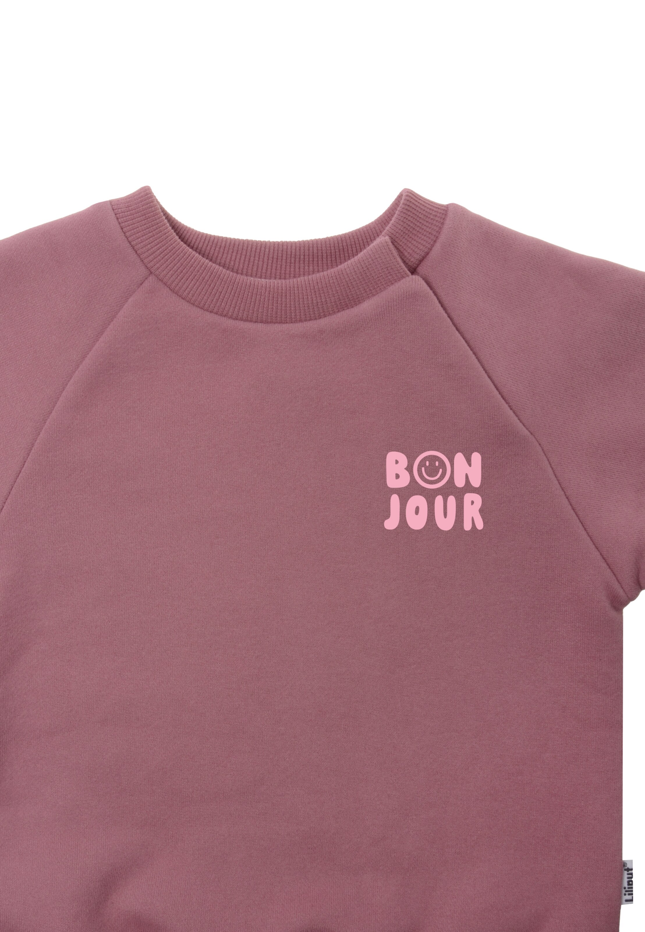 LILIPUT Sweatshirt 'Bonjour' in Purple