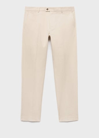 MANGO MAN Regular Hose 'Nicco' in Beige