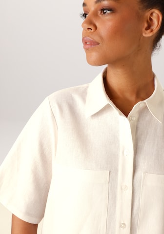 Aniston CASUAL Bluse in Weiß