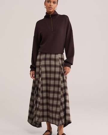 Felpa di WE Fashion in marrone