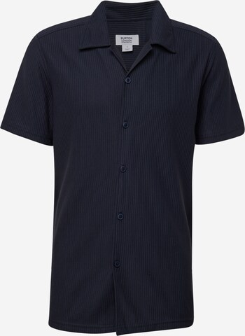 Coupe regular Chemise BURTON MENSWEAR LONDON en bleu : devant