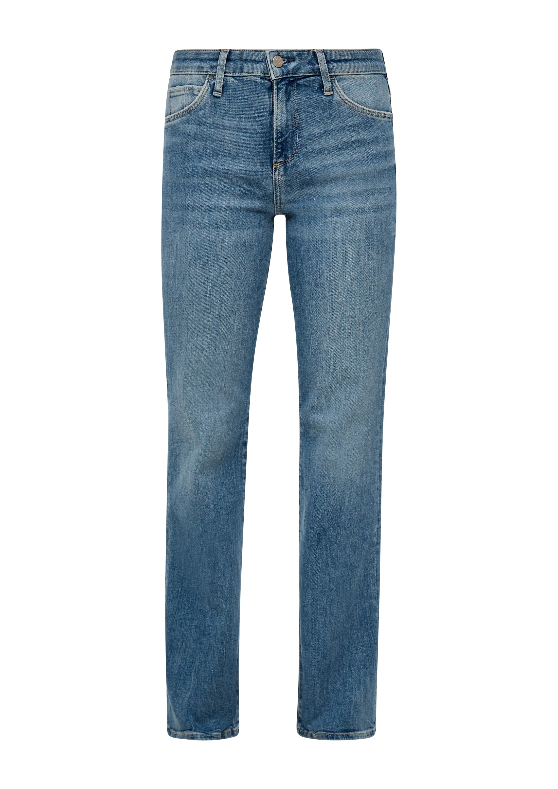 s.Oliver Flared Jeans 'Selena' in Blau: Vorderseite