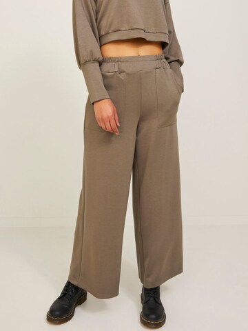 JJXX Wide leg Broek 'Neva' in Bruin