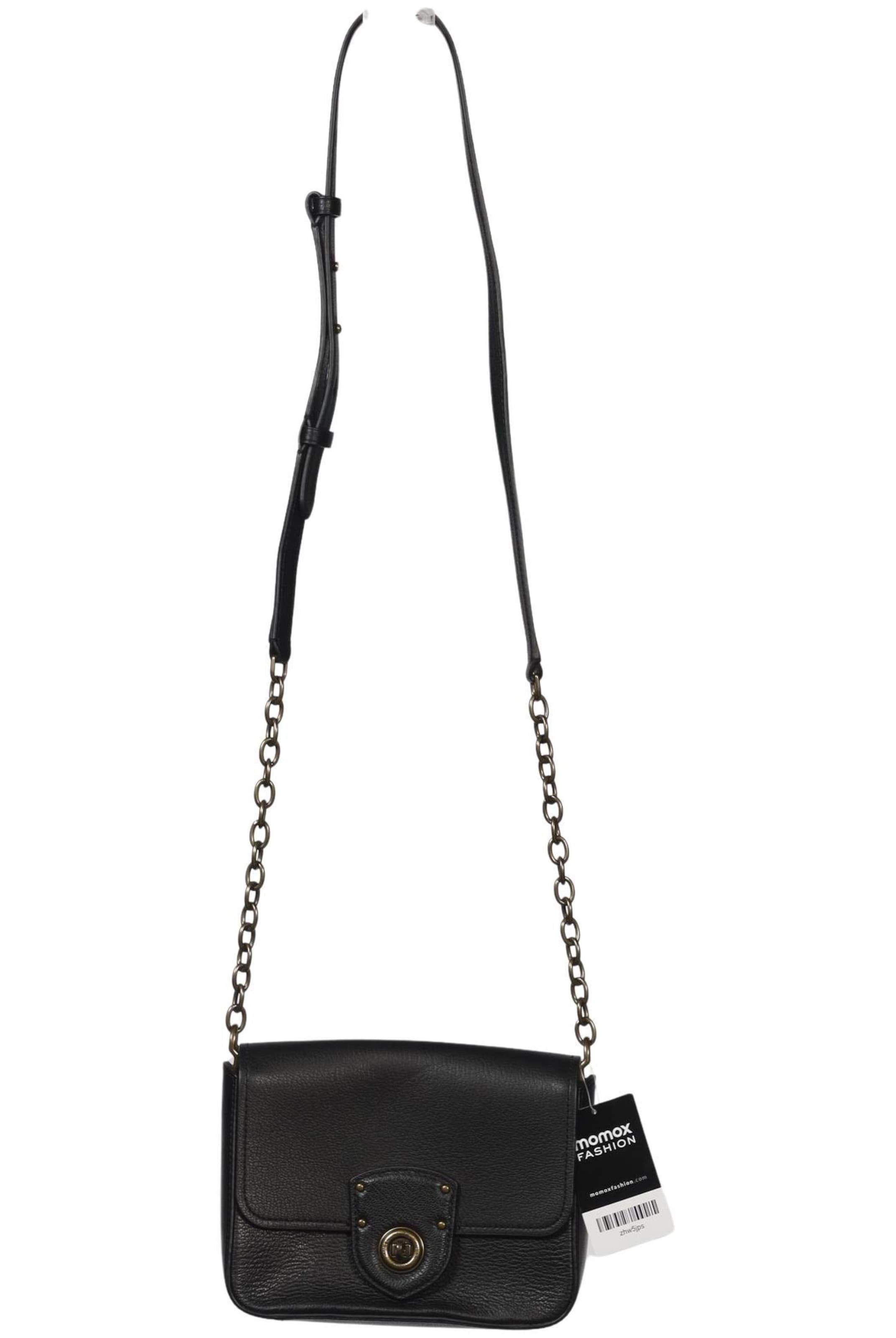 Lauren Ralph Lauren Handtasche klein Leder One Size in Schwarz: Vorderseite