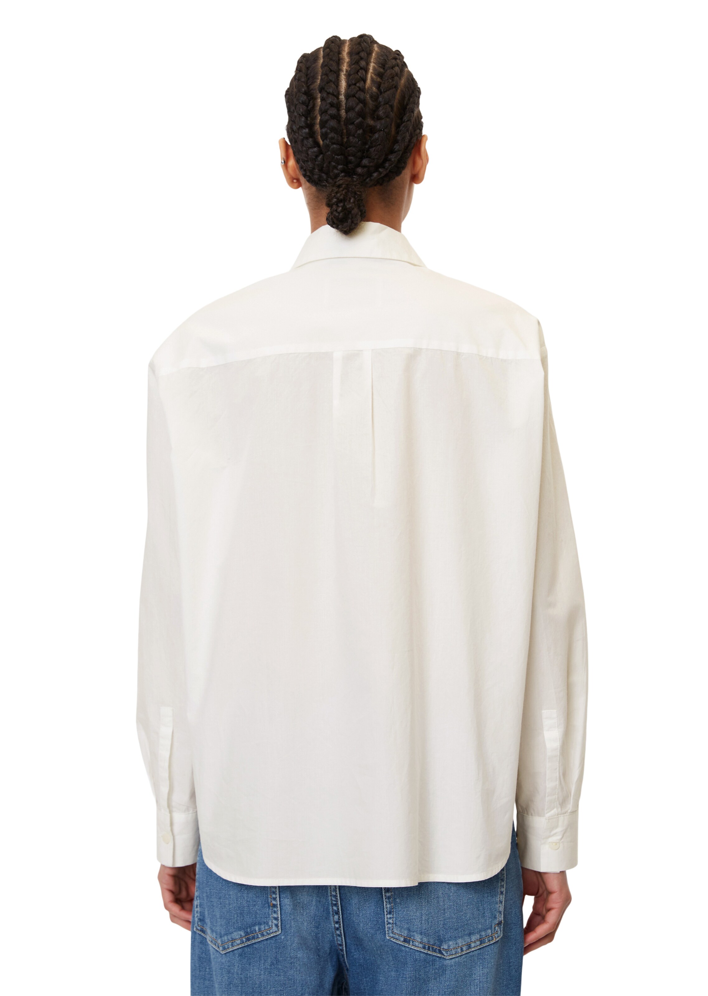 Marc O'Polo DENIM Bluse in Weiß