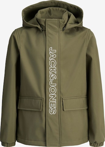 Jack & Jones Junior - Chaqueta funcional en verde: frente