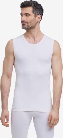 FALKE Base Layer in Weiß: Vorderseite