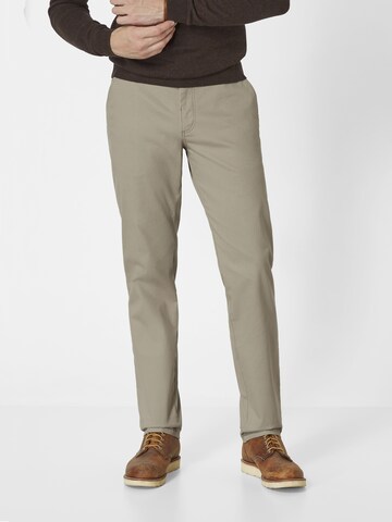 REDPOINT Slimfit Chinohose in Beige: Vorderseite