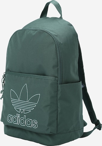 ADIDAS ORIGINALS Rucksack 'ADICOLOR' in Grün: predná strana