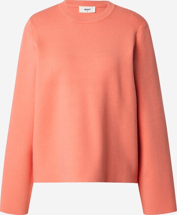 Pull-over 'REYNARD' OBJECT en orange : devant