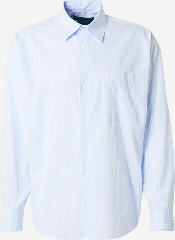 Fit confort Chemise ANNARR en bleu : devant