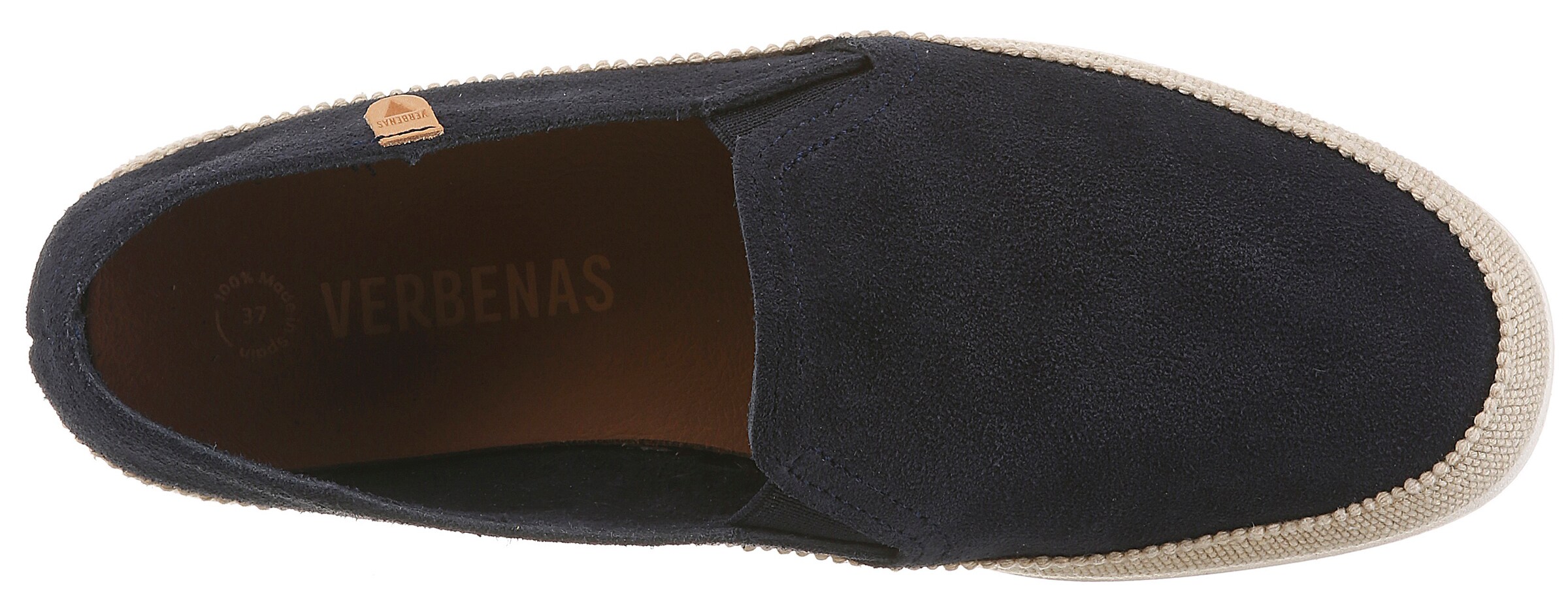 VERBENAS Slipper in Blau