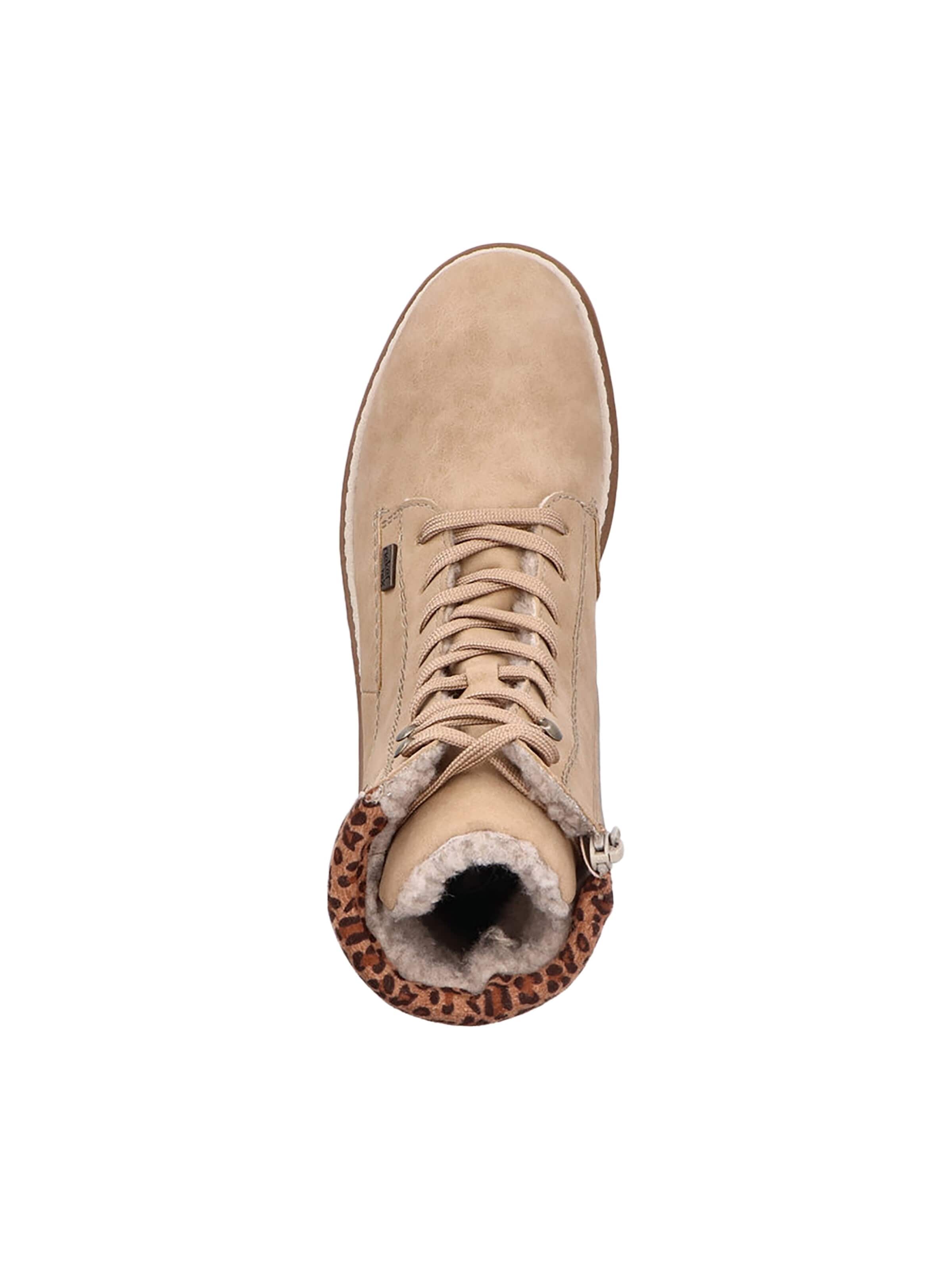 Rieker - Botines con cordones en beige
